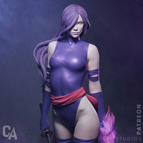 Psylocke X-men Marvel - Mídia 2