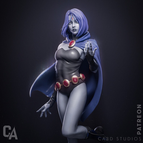 Ravena Teen Titans Dc - Mídia 6