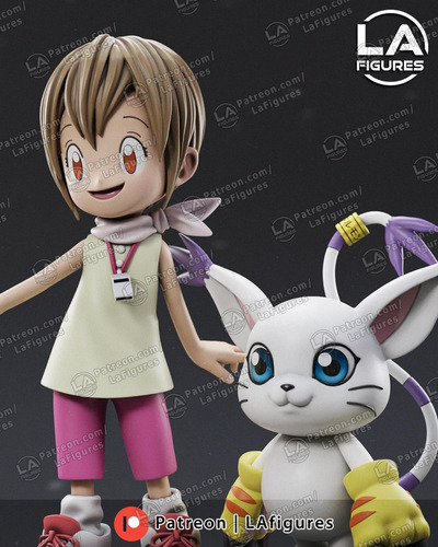Kari E Tailmon Digimon - Mídia 9