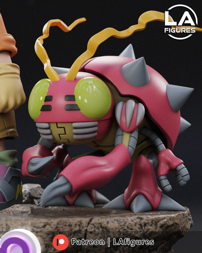 Izzy E Tentomon | Digimon - Mídia 2