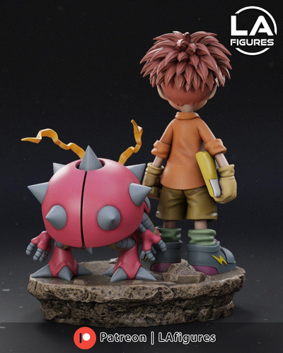 Izzy E Tentomon | Digimon - Mídia 8