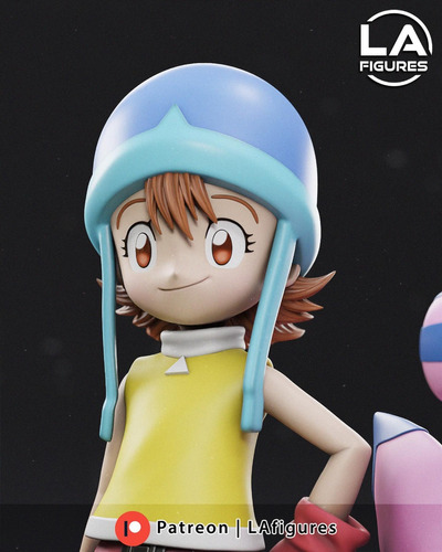 Sora E Byomon | Digimon - Mídia 4