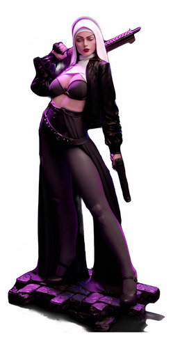 Nun With Gun