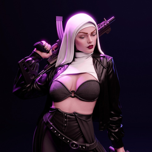 Nun With Gun - Mídia 7