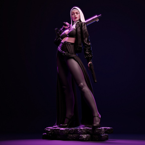 Nun With Gun - Mídia 9