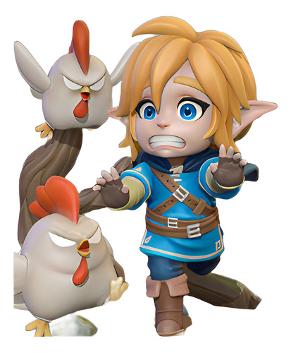 Link | Zelda Botw The Chick Attacks