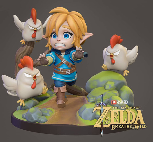 Link | Zelda Botw The Chick Attacks - Mídia 4