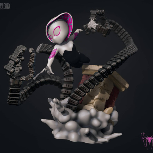 Gwen Spiderman Chibi - Mídia 3
