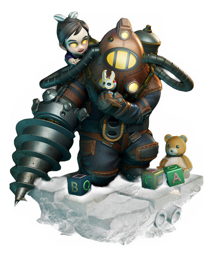 Big Daddy E Little Sister | Bioshock