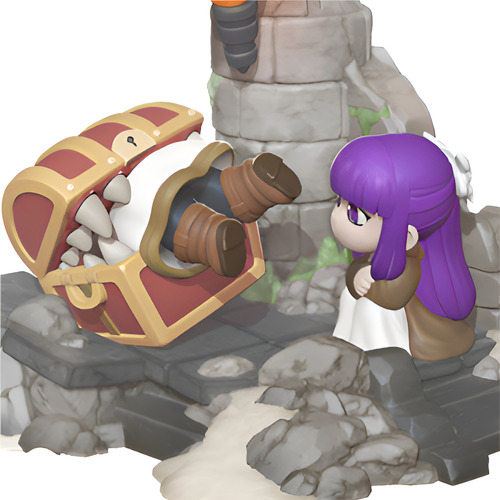 Chibi Mimic Chest X Frieren