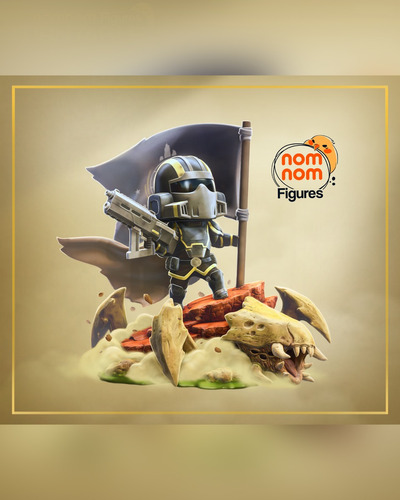 Chibi Helldiver | Helldivers 2
