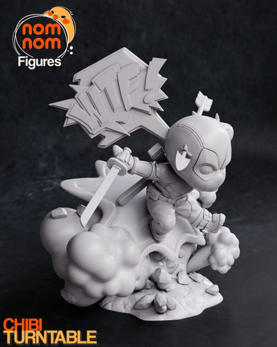 Chibi Deadpool Marvel - Mídia 2