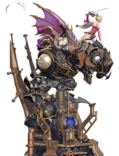 Terra With Magitek | Final Fantasy