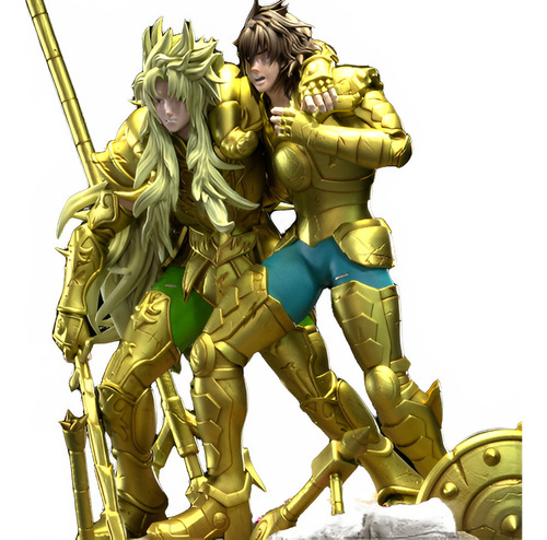 Shion E Dohko Guerra Santa Cavaleiros Do Zodiaco