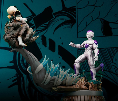 Freeza E Kuririn Dragon Ball - Batalha - Mídia 7