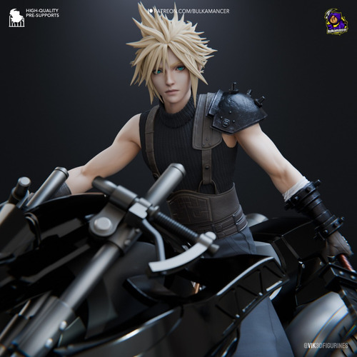 Cloud Strife Daytona Final Fantasy Games - Mídia 2