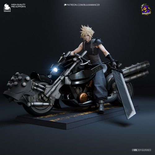 Cloud Strife Daytona Final Fantasy Games - Mídia 4