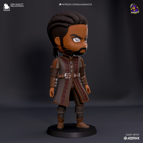 Coleção Chibi Baldur's Gate 6 Personagens - Mídia 2