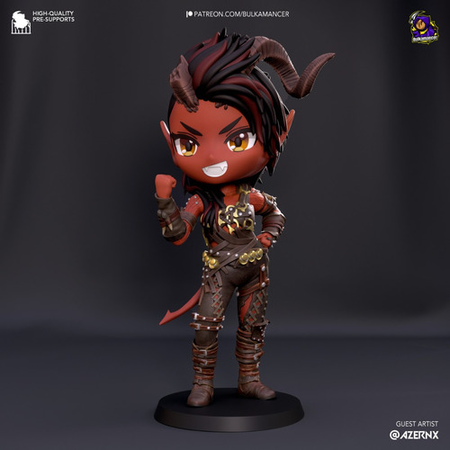 Coleção Chibi Baldur's Gate 6 Personagens - Mídia 5