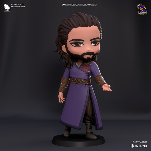 Coleção Chibi Baldur's Gate 6 Personagens - Mídia 7