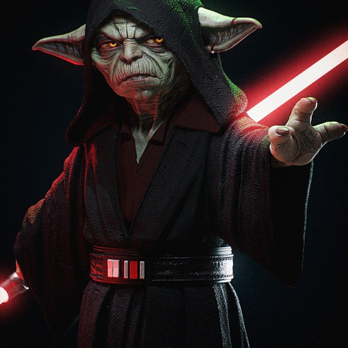 Darth Yoda Star Wars - Mídia 7