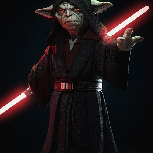 Darth Yoda Star Wars - Mídia 8