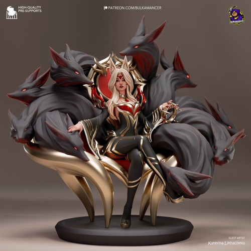 Ahri Raposa Flamejante League Of Legends - Mídia 4
