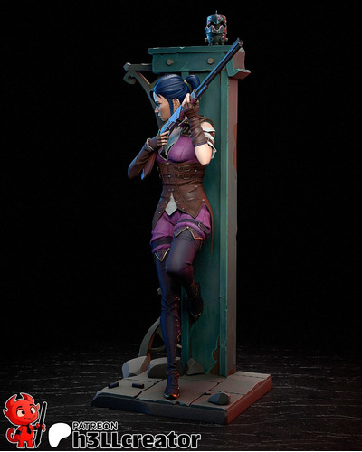 Caitlyn Kiramman Arcane Figure - Mídia 4