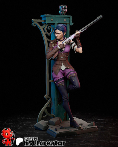Caitlyn Kiramman Arcane Figure - Mídia 7