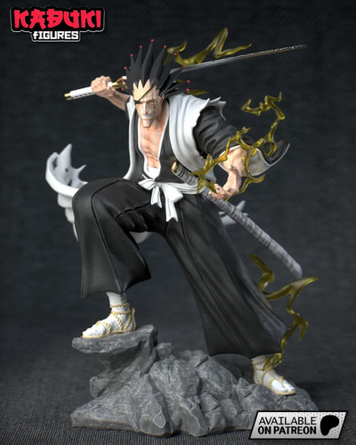 Kenpachi Zaraki Bleach Mangá - Mídia 2