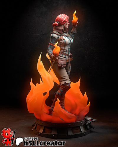 Triss Merigold The Witcher - Mídia 3