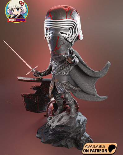 Kylo Ren Chibi Star Wars Cinema - Mídia 2
