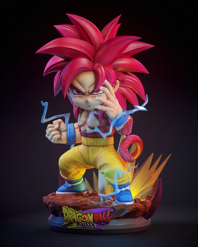Goku Ssj4 Dragon Ball Daima Mangá - Mídia 6