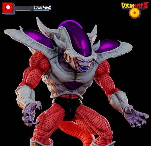 Freeza Terceira Forma Dragon Ball Mangá - Mídia 3