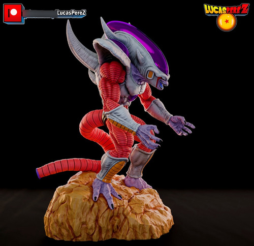Freeza Terceira Forma Dragon Ball Mangá - Mídia 4