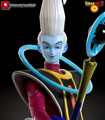 Whis Dragon Ball Mangá - Mídia 2