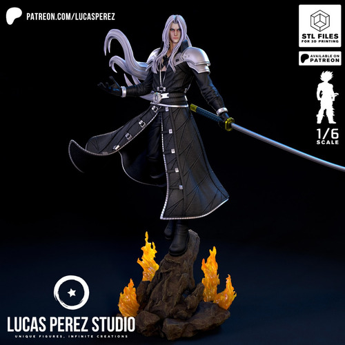 Sephiroth Final Fantasy - Mídia 2