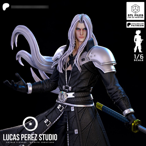 Sephiroth Final Fantasy - Mídia 4