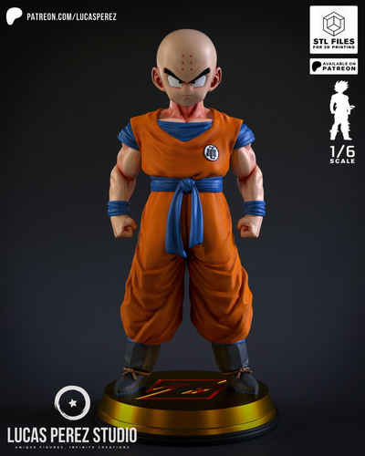 Kuririn Dragon Ball Mangá - Mídia 2