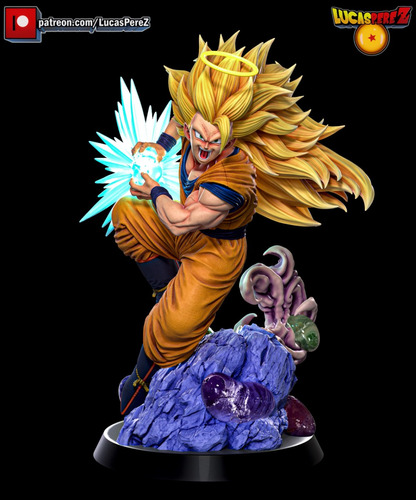 Goku Super Saiyajin Dragon Ball Mangá - Mídia 2
