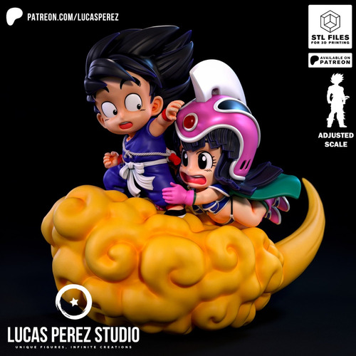Goku E Titi Dragon Ball Mangá - Mídia 3