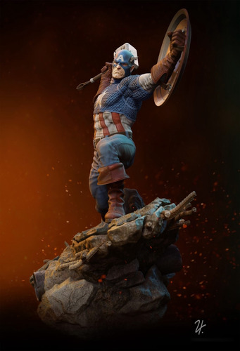 Capitão America Marvel Comics - Mídia 7