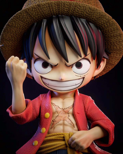 Luffy Chibi One Piece Mangá - Mídia 2