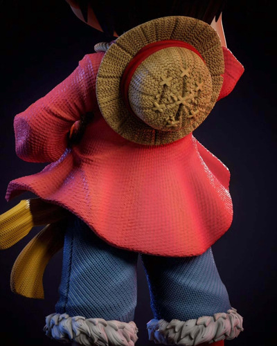 Luffy Chibi One Piece Mangá - Mídia 6