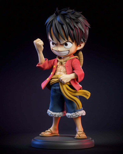 Luffy Chibi One Piece Mangá - Mídia 7