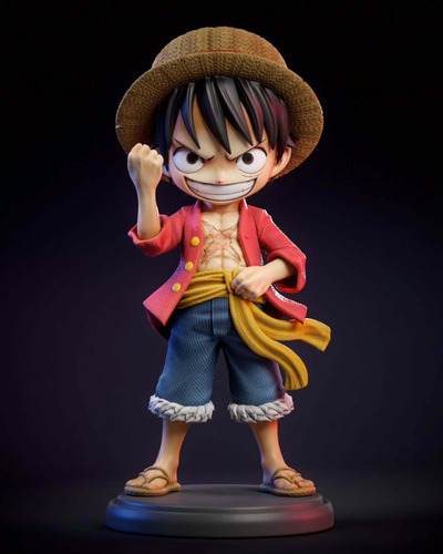 Luffy Chibi One Piece Mangá - Mídia 9