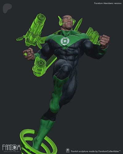John Stewart Lanterna Verde Dc - Mídia 3