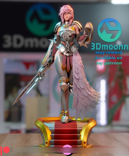 Lightning Final Fantasy Playstation - Mídia 4