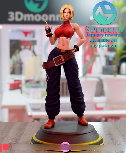 Blue Mary The King Of Fighters - Mídia 5