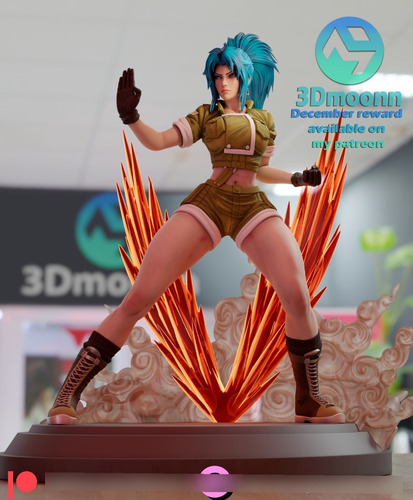 Leona The King Of Fighters Luta - Mídia 3